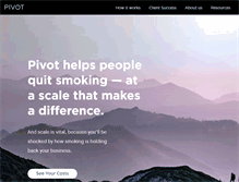 Tablet Screenshot of pivot.co